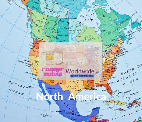North America Region eSIM North America 10 GB - 30 Days