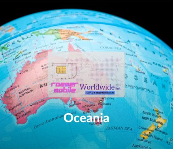 Oceania Region eSIM Oceania 20 GB - 30 Days
